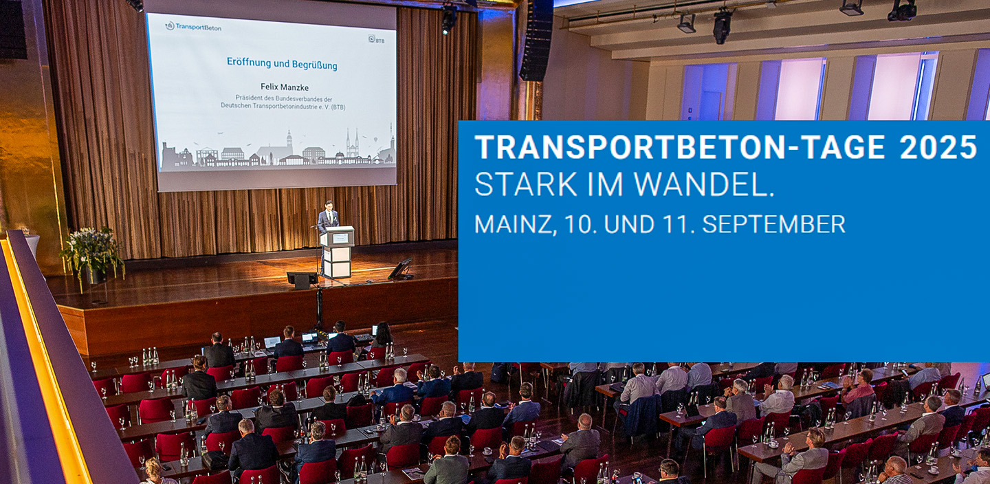 Saal und Publikum der Transportbeton-Tage 2023